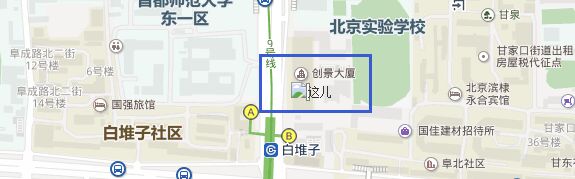 创景大厦地图